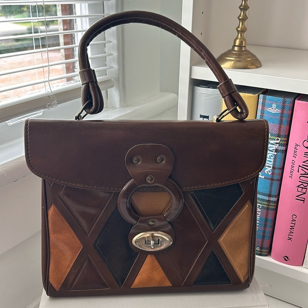 70s Diamond Handbag